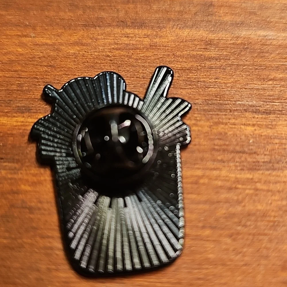 Cute Purple Bubble Tea Enamel Pin - Picture 2 of 2